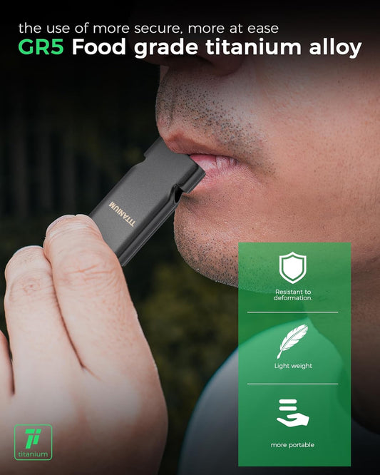 Emergency Survival Whistle Lifeguard Safety Whistle for Outdoor Camping Hiking-Loud Whistle up to 120~130db