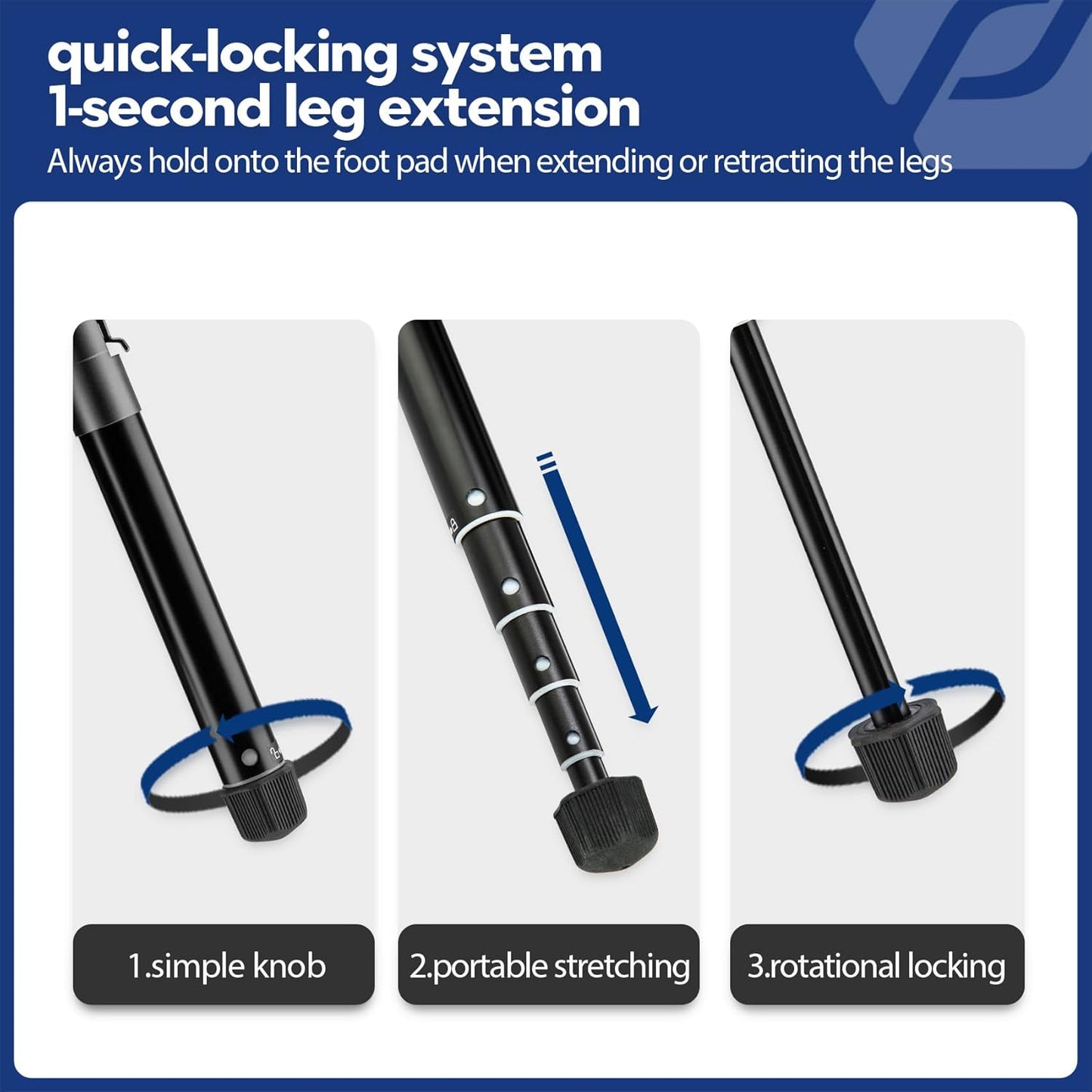 Fotopro Mini Tripod, 60" Lightweight Compact Travel Tripod with 360 Degree Ball Head Phone Mount Detachable Selfie Stick, Camera Phone Tripod Max Load up to 8.8 lbs, Free-1 Grey