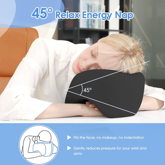 Travel Pillow, Neck Pillow Airplane, Plane Pillow Memory Foam Travel Neck Pillow with 360° Head and Neck Support, Portable Travel Essential Suitable for Airplane, Car, Train, or Bus Trip