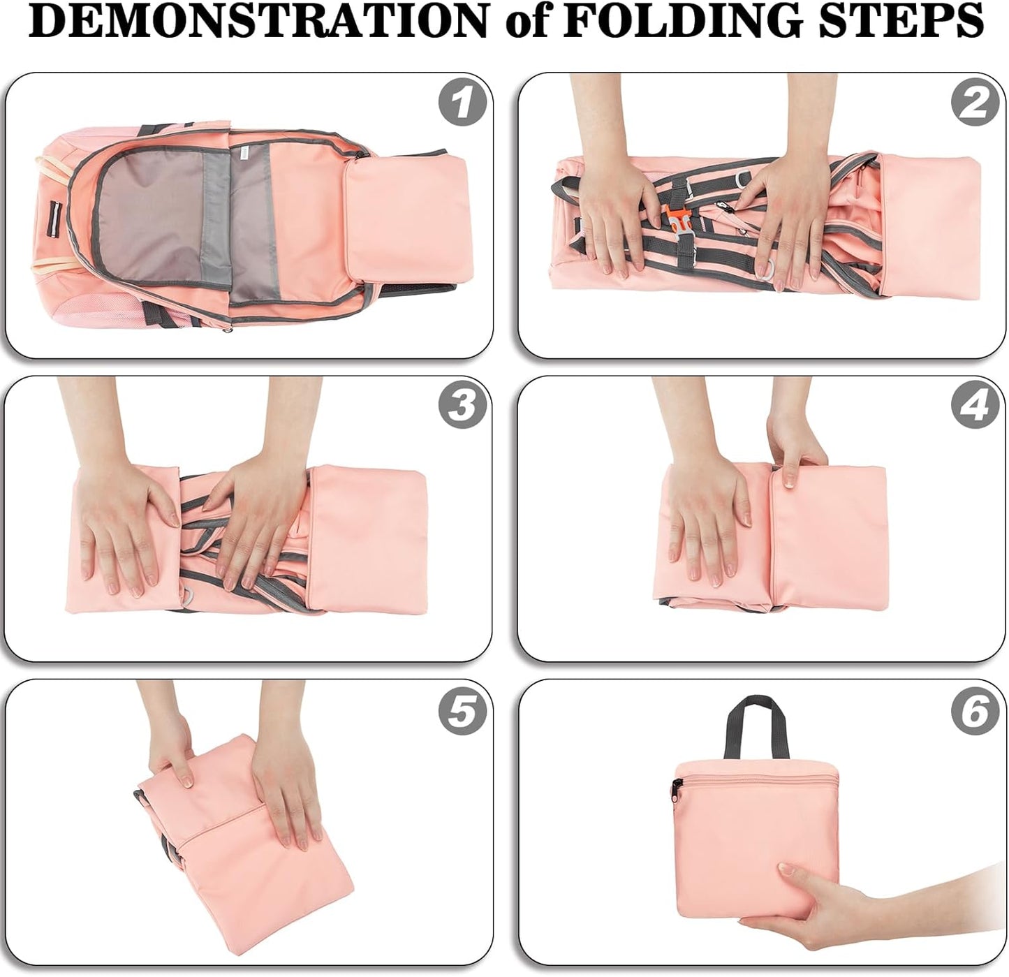 Hiking Backpack,Large 35L Travel Backpacks for Men Women,Water Resistant Ultra Lightweight Foldable Packable Camping Daypack for Outdoor Sports