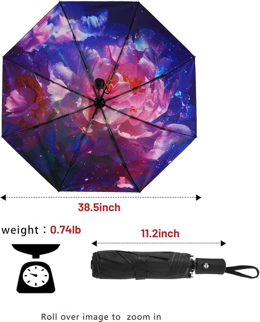 SY COMPACT Travel Umbrella Windproof Automatic Umbrellas Small Compact UV Sun Protection Factory Outlet Umbrella