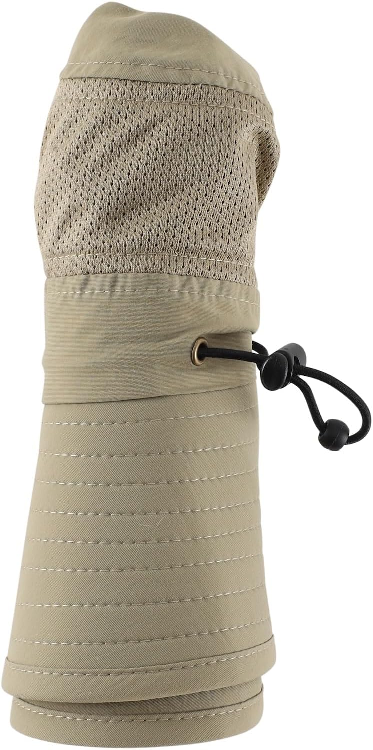 Home Prefer UPF50+ Mens Sun Hat Wide Brim Womens UV Protection Beach Bucket Hat for Fishing Hiking Snap Up Cowboy Hat