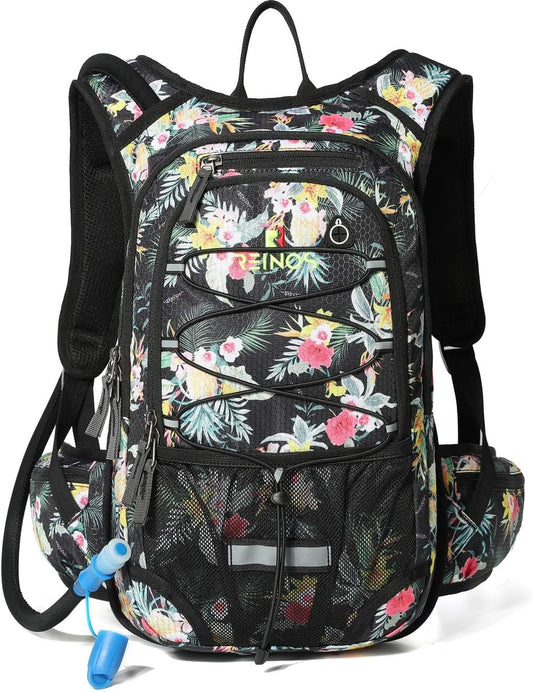 Hydration Pack Backpack with 3L Water Bladder for Men & Women, Hiking Daypack with Thermal Insulation | Running, Cycling, Camping, Skiing, Outdoor Activities