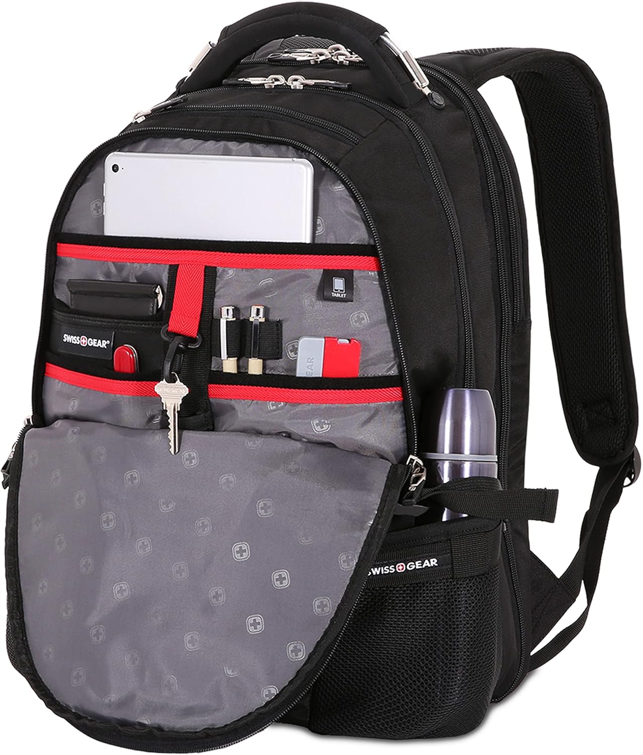 SwissGear 2769 Scansmart Backpack, Black, 17.5-Inch