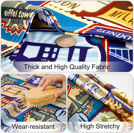 Pink Dino Suitcase Luggage Cover, Thick Suitcase Cover for Carry on Luggage Protector Fits 18-30 Inch Case