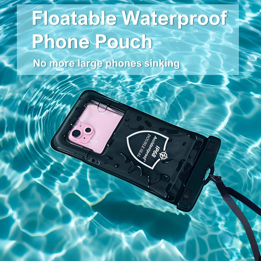 AiRunTech Large Waterproof Phone Pouch, River Lake Essential Accessories Protector iPhone Passport Money,Kayaking Boating Canoe Paddle Board Must Haves