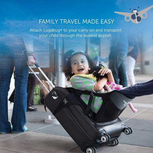 Travel Seat for Kids, The Original and Patented Ride-On Suitcase for Toddlers, Child Carrier for Carry-On Luggage, Family Airport Travel Made Easy (Suitcase not Included)