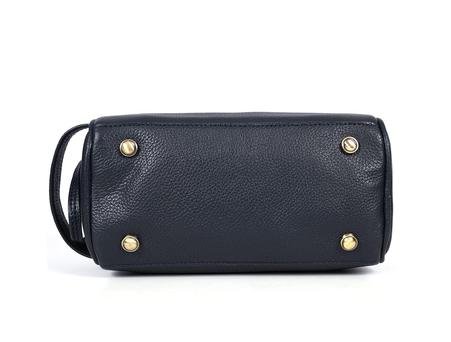 10" Premium Leather Toiletry Travel Pouch With Waterproof Lining | King-Size Handcrafted Vintage Dopp - Kit Gift for Father's Day By Aaron Leather Goods