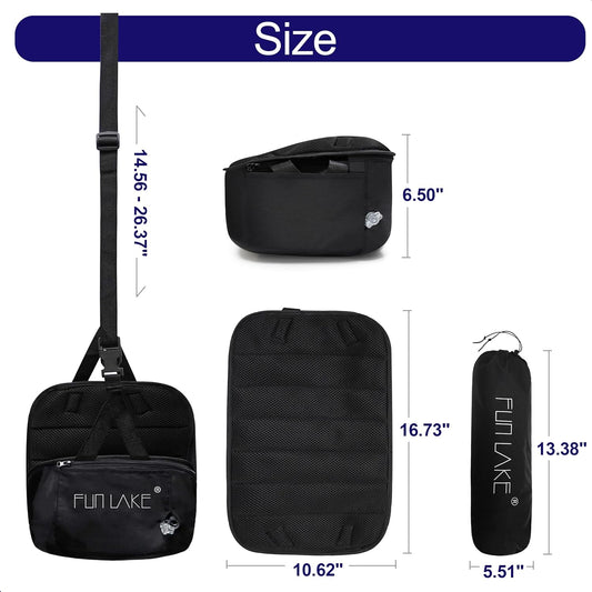 2-in-1 Airplane Footrest Pillow - Inflatable Travel Foot Hammock & Cushioned Foot Pad for Ultimate Comfort on Flights, Travel Accessories, Portable Foot Rest for Flights