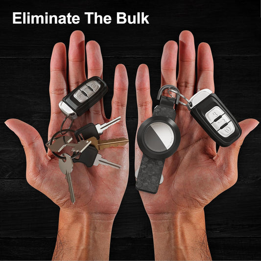 Key Organizer for Men/Women Compact Key Holder Minimalist Key Case Metal Key Chain Key Holder for Keychain Secures 2-6 Keys