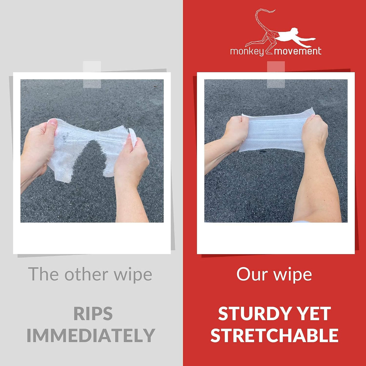 Dry Wipes Refill Set: 7200 Wipes (7" x 6"): Make Your Own Wet Wipes Using Your Preferred Cleaning Solution: 6 Refill Mega Rolls