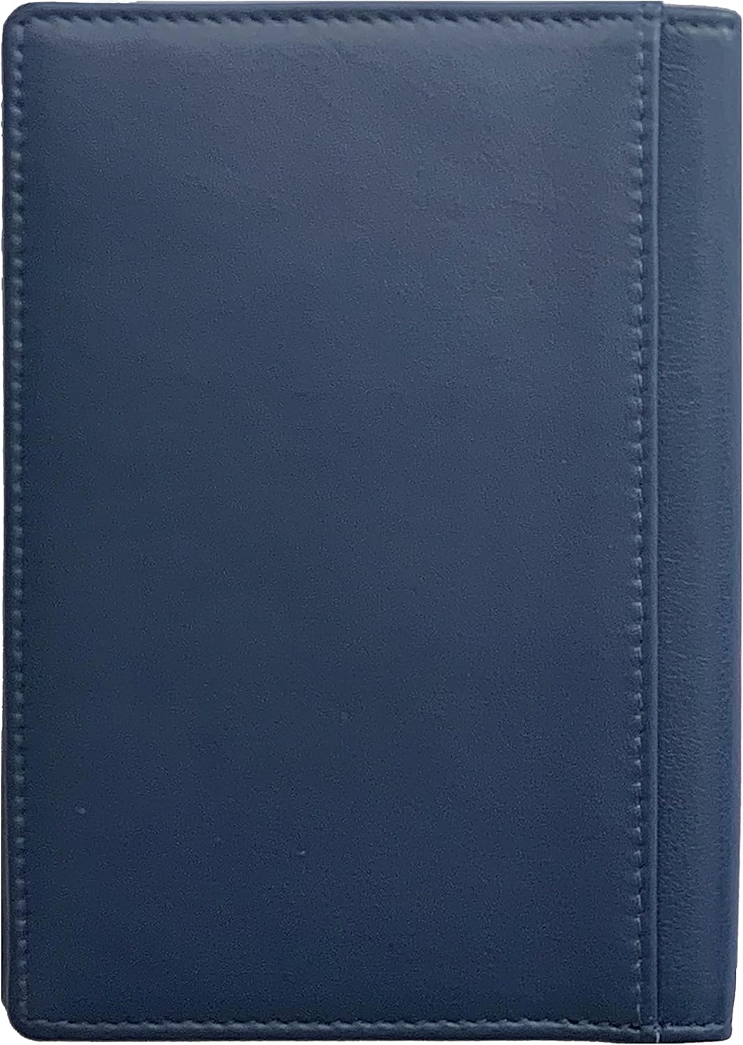 Personalized Monogrammed Navy Leather RFID Passport Wallet