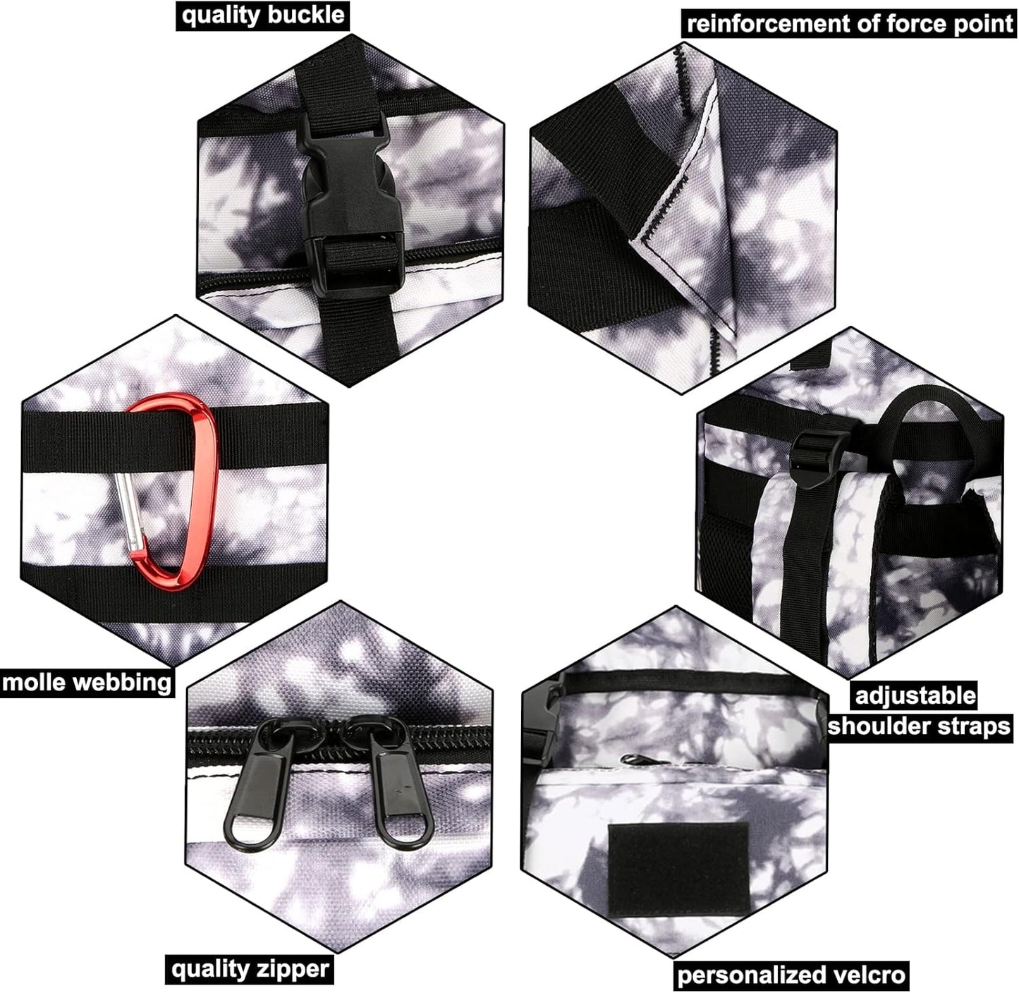 Hiking Backpack for Men 70L/100L Camping Backpack Military Rucksack Molle 3 Days Assault Pack for Climbing