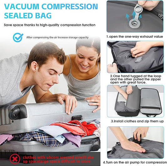 TANGCOLR Vacuum Travel Backpack - Image 2