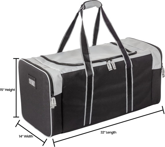 Jetstream Heavy Duty Multi Pocket Durable Sports Gym Equipment Travel Duffel Bag