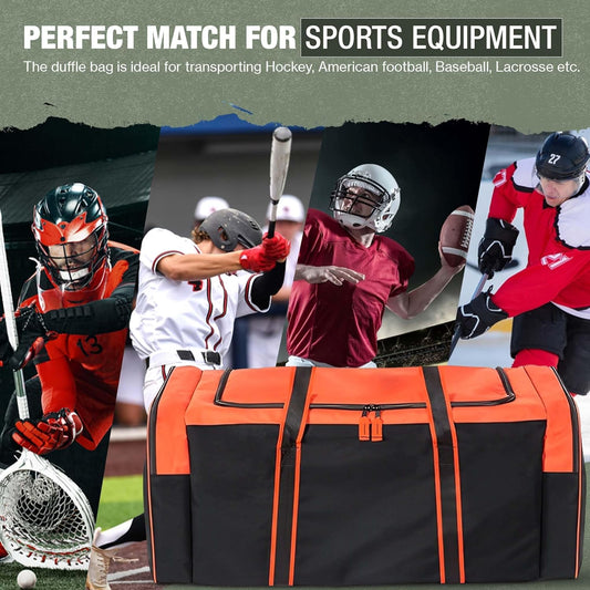 Jetstream Heavy Duty Multi Pocket Durable Sports Gym Equipment Travel Duffel Bag