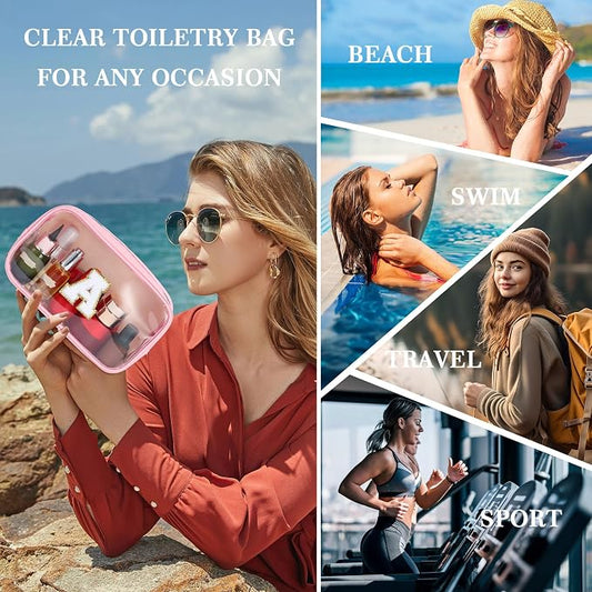 YOOLIFE Initial Travel Makeup Bag Pouch - Image 2