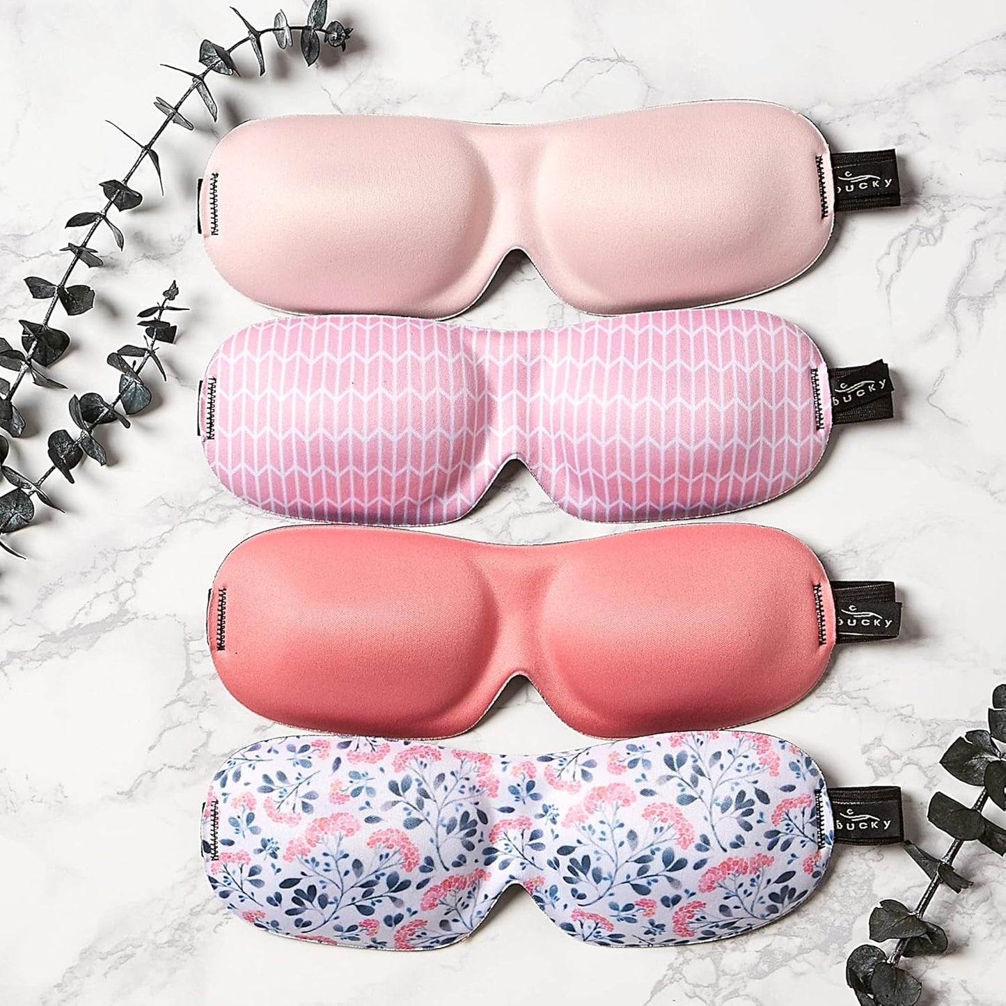 Bucky 40 Blinks No Pressure Eye Mask for Travel & Sleep