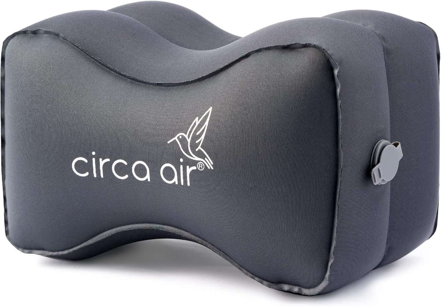 Circa Air Inflatable Knee Pillow for Side Sleepers, Travel Knee Pillow Between Legs for Sleeping, Orthopedic Sciatica Pain Relief Pillow, Leg Pillow for Hip Joints and Thigh Sleep Support