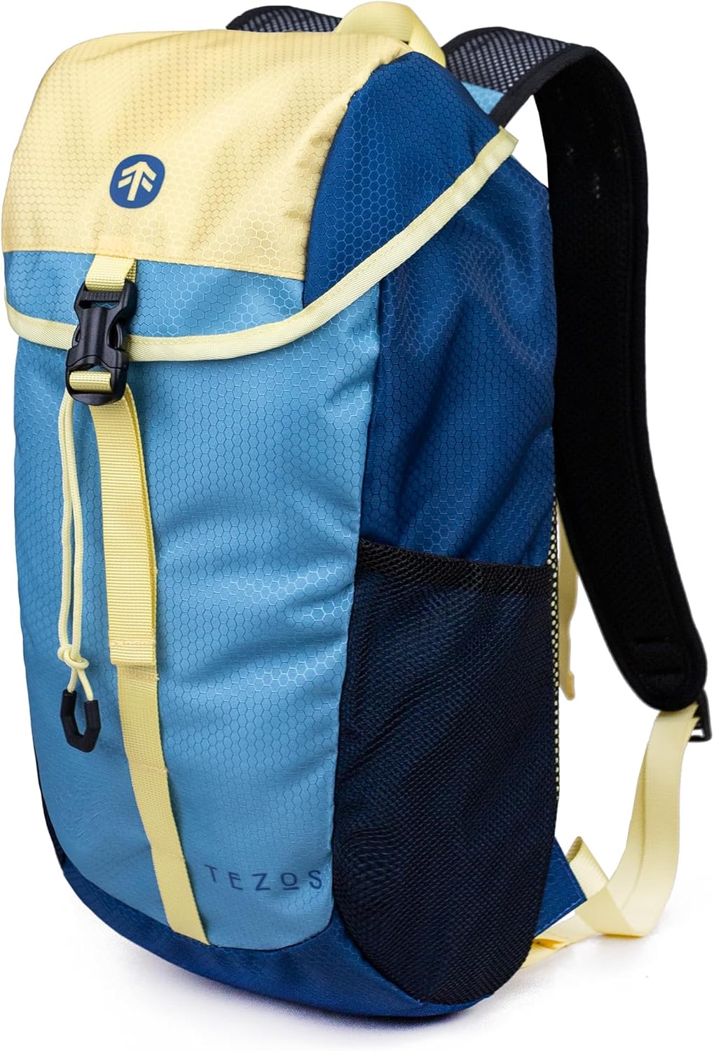 Jadyn Tezos Juniper Daypack, Lightweight Hiking Backpack and Hydration Pack for Camping, Travel, Biking, and the Outdoors, 16 Liter (Navy)