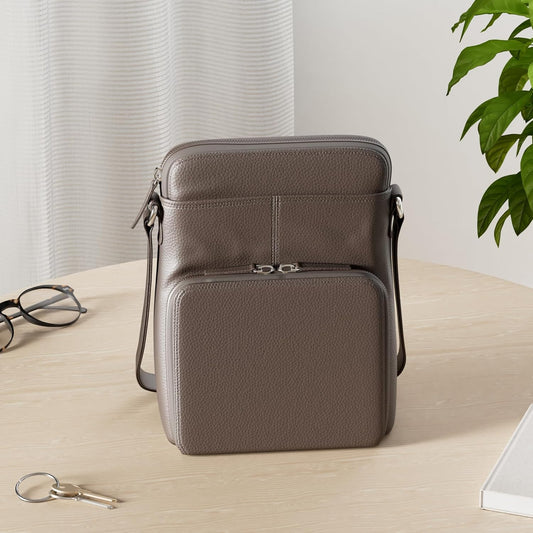 ili New York Genuine Leather Crossbody Bags for Women - Premium RFID Blocking Shoulder Bag Organizer with Adjustable Strap