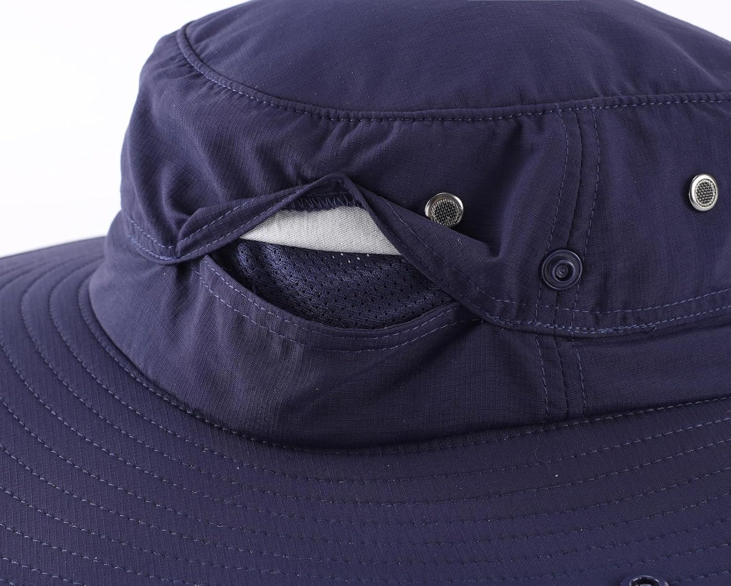 Home Prefer UPF50+ Mens Sun Hat Wide Brim Fishing Hat Sun Protection Beach Gardening Bucket Hat for Men Women