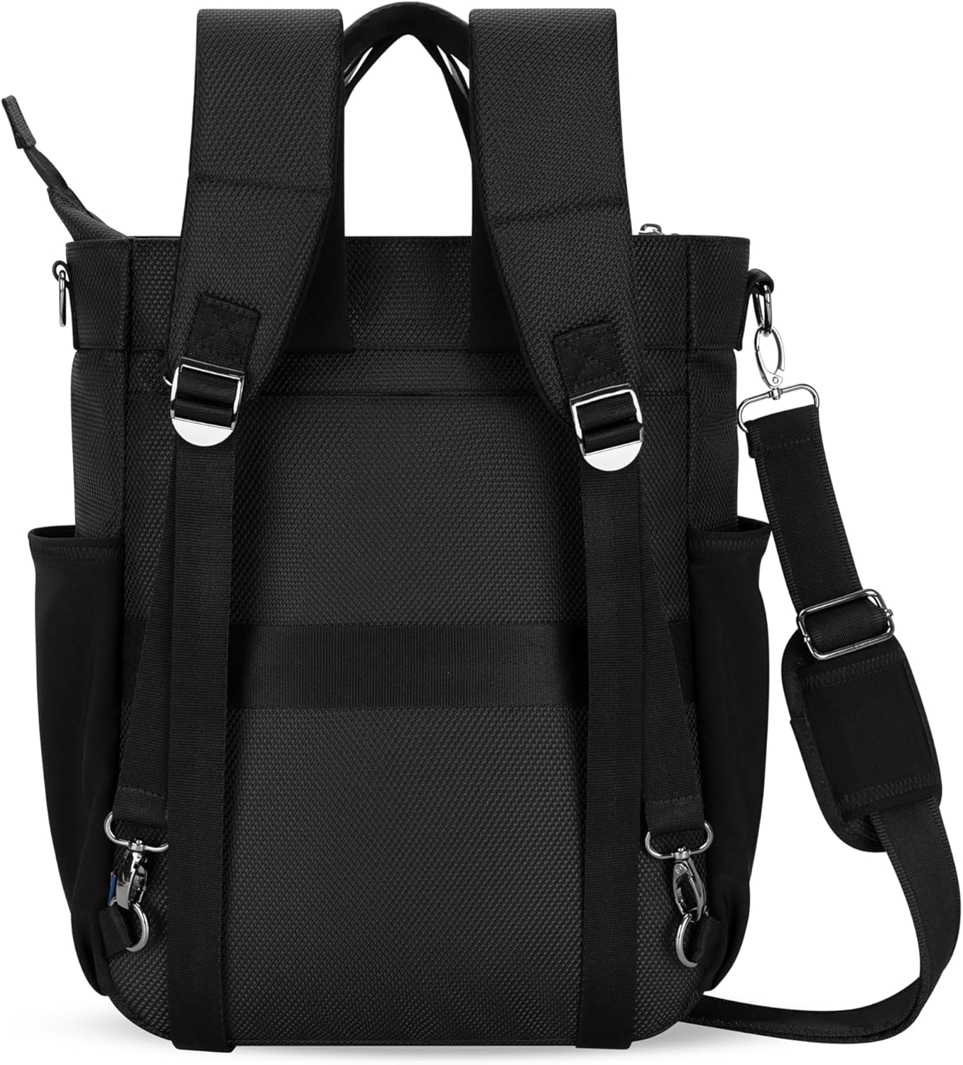 Sherpani Soleil, Anti Theft Convertible Backpack, 3 in 1 Tote Bag, Cross Body Purse, 18L Travel Backpack, Travel Gifts for Women, RFID Protection, Metal Hardware Fits 13” Laptop (Aloe Mist)