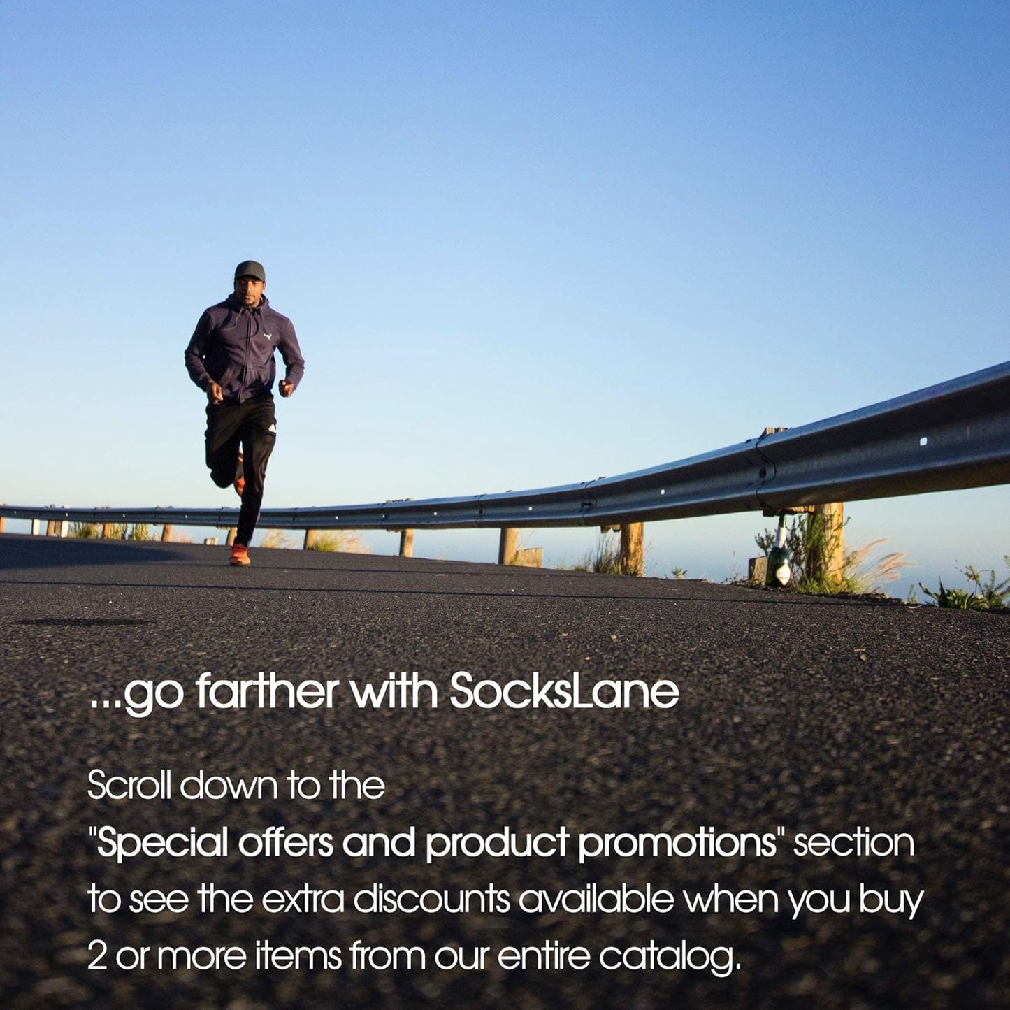 Cotton Compression Socks for Women & Men. 15-20 mmHg Support Knee-High Black X/W