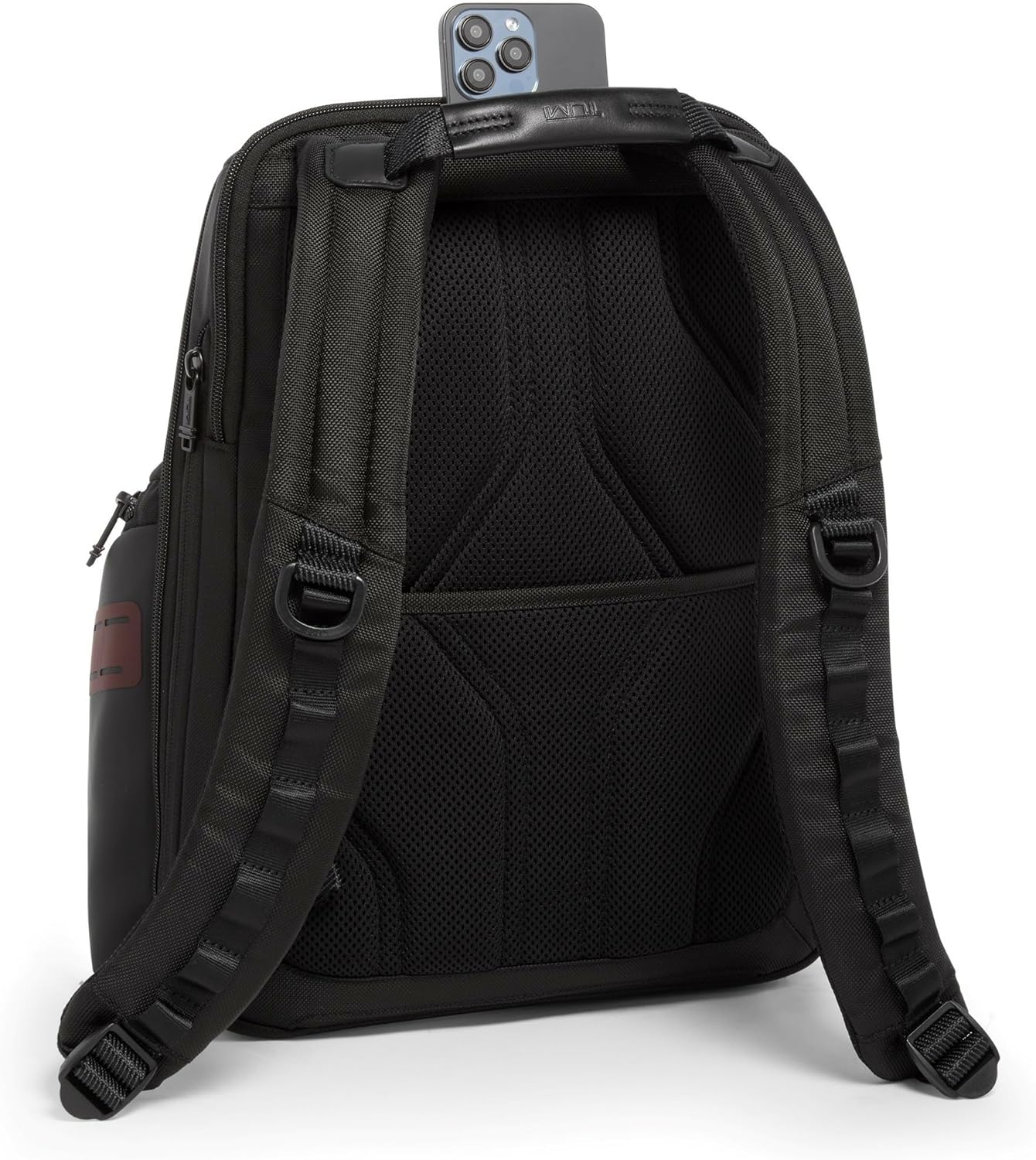 TUMI - Alpha Bravo Navigation Backpack - Everyday Travel Backpack - Fits Up to 15" Laptop - 16.0" X 14.0" X 7.3" - Oxblood