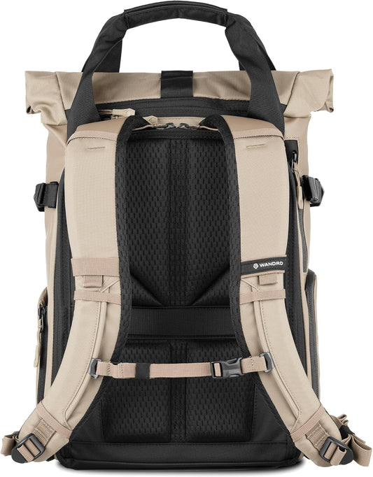 WANDRD All New PRVKE 21L V4: Weatherproof Travel and Camera Backpack, Everyday Carry Bag with Laptop Sleeve, Quick Side Access, Rolltop Expansion, Clamshell Opening – Versatile Photography Backpack