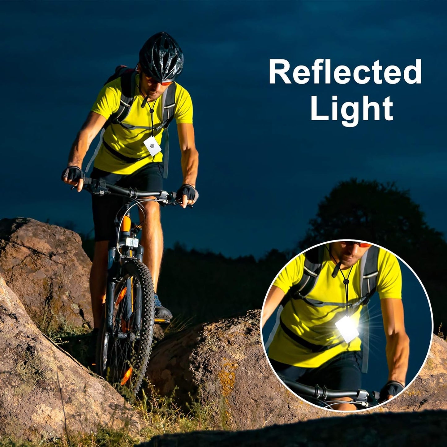Jetec 2 Pieces Survival Reflective Mirror 2 x 3 Inch Send Remotely PFD Mirrors Outdoor Survival Technologies Small Signal Mirror for Backpacking