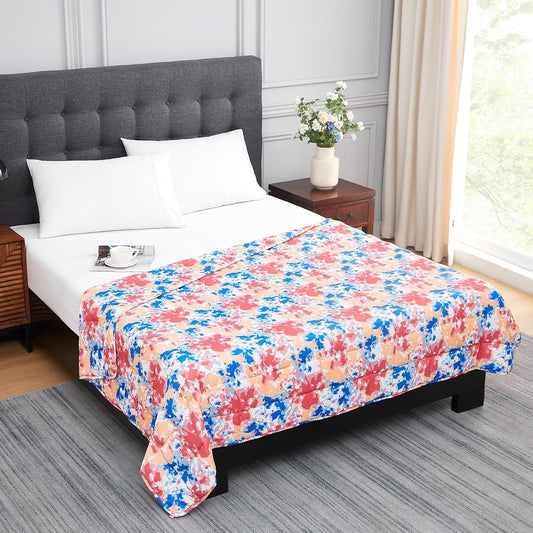 L'AGRATY Weighted Blanket - 48"x72" 15lbs Cooling Breathable Heavy Blanket with Glass Beads for Adult All-Season