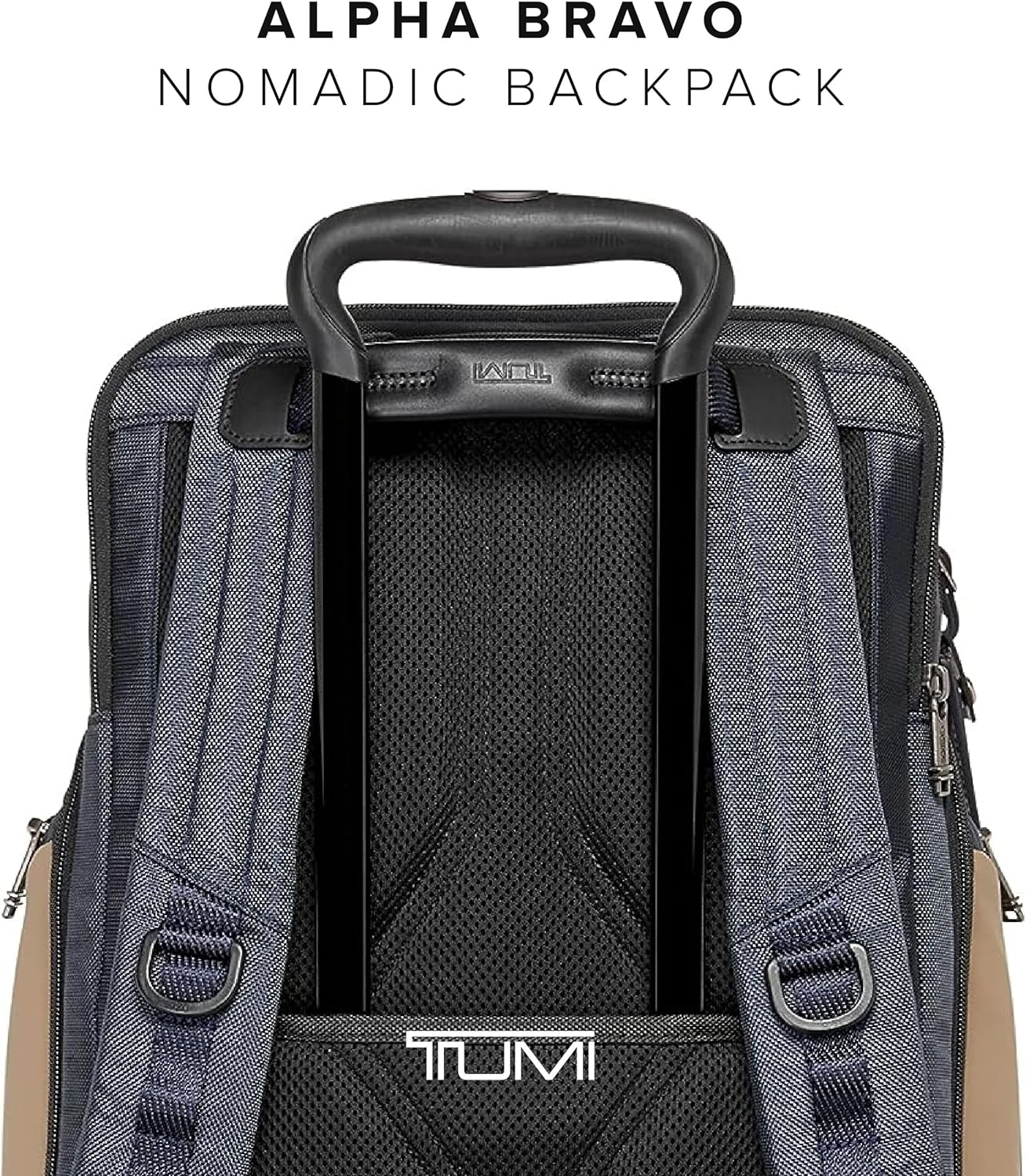 TUMI - Alpha Bravo Nomadic Backpack - Men's Durable Carry On Bag - 18.8" X 15.0" X 9.0" - Fits up to 15" Laptop - Black