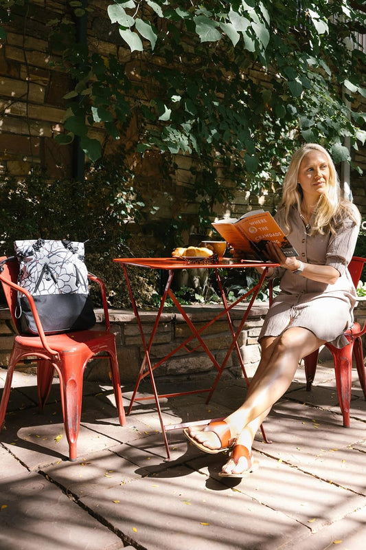 Sherpani Tempest, Anti-Theft Convertible Backpack, Teacher Tote Bag, Travel Backpack for Women, Fits 15 Inch Laptop (No Sleeve) (Sakura)