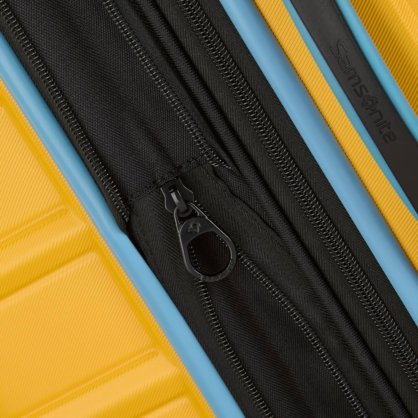 Samsonite Omni 2 Hardside Expandable Luggage with Spinner Wheels, 2-Piece Set (19/24), Sunflower Yellow