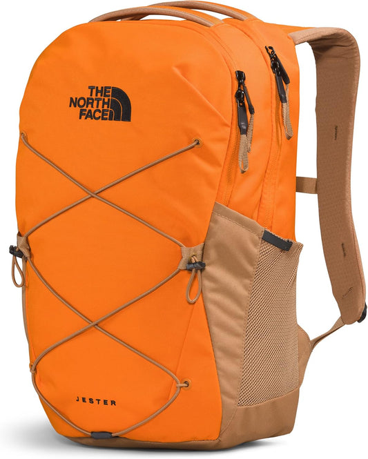 The North Face Jester Everyday Laptop Backpack, Mandarin/Almond Butter, One Size