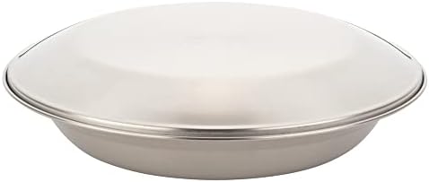 Snow Peak Tableware Set Single, 4 pcs, TW-021, Stainless Steel, Lightweight for Camping Everyday Use, Made in Japan