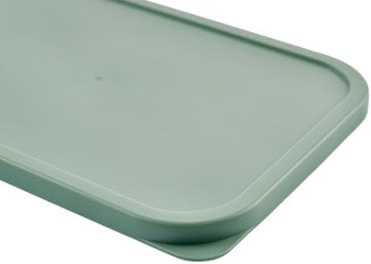 Glass Food Storage Containers with Lids - 18 Piece - 10.5 oz, 17.6 oz & 25.4 oz Sets Glass with BPA-Free Leak Resistant Stackable Lids - Microwave, Oven & Dishwasher Safe - Ideal for Meal - Soft Sage