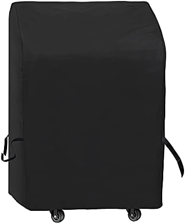 iCOVER 2 Burner Grill Cover - 32 inch Small Grill Cover 600D Heavy Duty Waterproof, Fits Weber/Char-Broil/Brinkmann/Nexgrill/Jenn Air/Pit Boss 3 Series with Collapsed Side Tables, Fade & UV Resistant