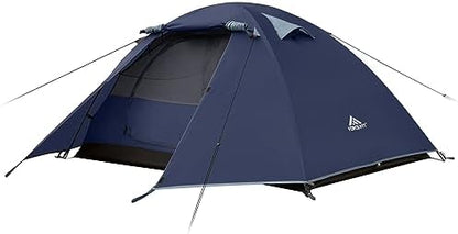 Forceatt Camping Tent 2/3/4 Person, Professional Waterproof & Windproof Lightweight Backpacking Tent Suitable for Outdoor,Hiking,Camping, Mountaineering and Travel