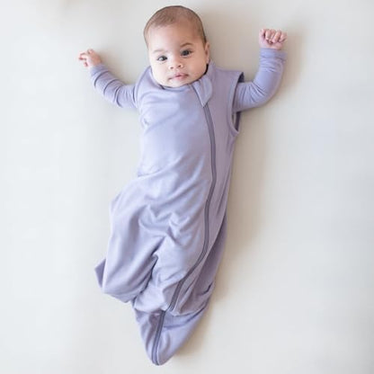 KYTE BABY Sleep Bag 0.5 TOG, Rayon Made From Bamboo Wearable Blanket, Dual Zipper For Infants And Toddlers Nursery Essentials