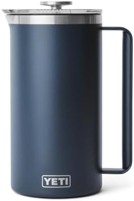 YETI Rambler 64 oz. French Press Coffee Maker, Navy
