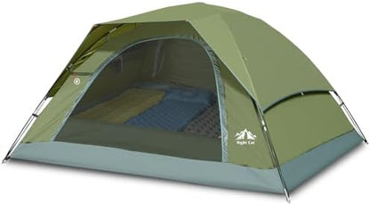 Night Cat Upgraded Backpacking Tents 1 2 Persons Easy Clip Setup Camping Tent Adults Scouts Heavy Rainproof Compact Lightweight