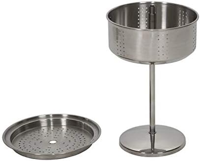 Stansport Stainless Steel Percolator Coffee Pot 28 Cups (276-28), Silver