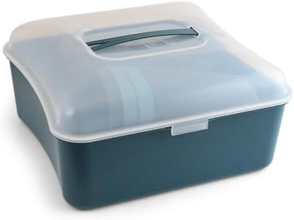Coghlan's 4-Person Tableware Set for Camping and Outdoor Dining - Durable, Lightweight, Dishwasher Safe, Reusable, Includes Plates, Cups, Bowls, Cutlery in Portable Storage Container with Carry Handle