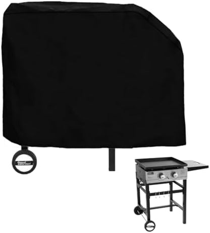 Griddle Cover for Royal Gourmet 2 Burner Griddle- 600D Flat Top 38 Inch Grill Cover for Royal Gourmet GB2000 Regal 2-Burner Flattop Gas Grill Griddle, Heavy Duty & Waterproof Outdoor