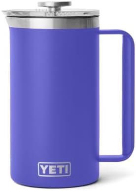 YETI Rambler 34 oz. French Press Coffee Maker, Ultramarine Violet