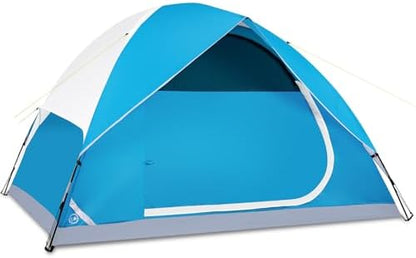 JELUCAMP 1/2/4/6 Person Dome Tents for Camping Lightweight Backpacking Tent