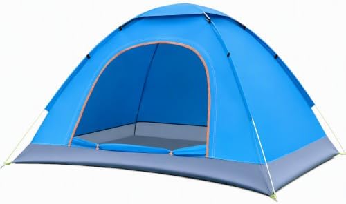 2 Person Pop Up Camping Tent Instant Setup Shelter with Top Cover