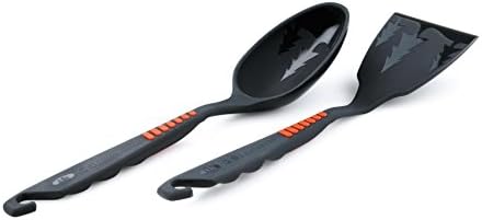 GSI Outdoors Spoon/Spatula Set Grey, 7.4 inch